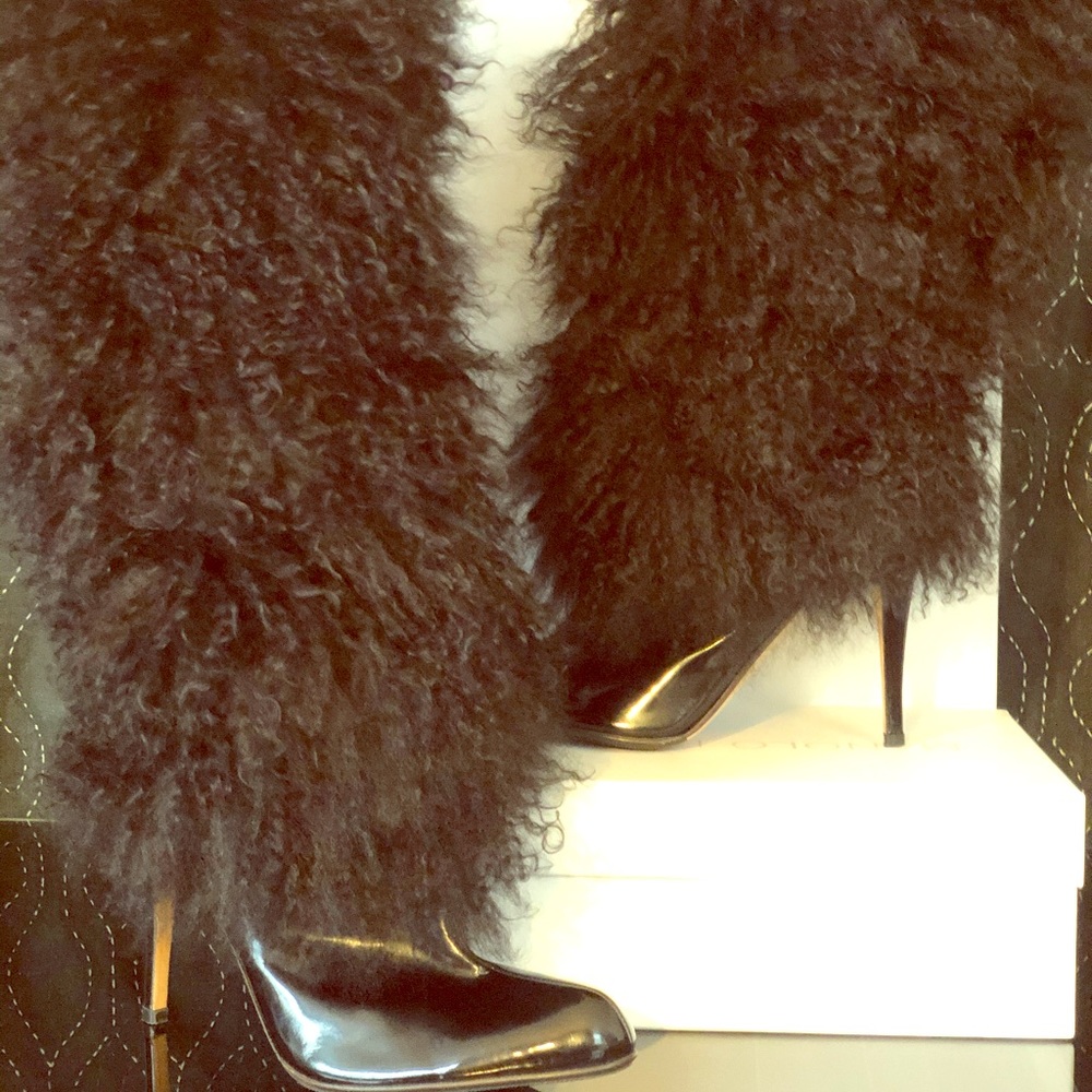 Mongolian Fur Boots